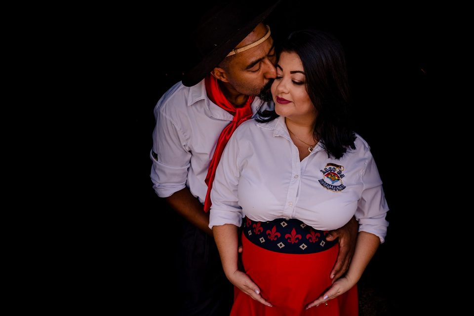 Ensaio Gestante - Vivi e Maicon - Esperando o Vicente | Esteio RS