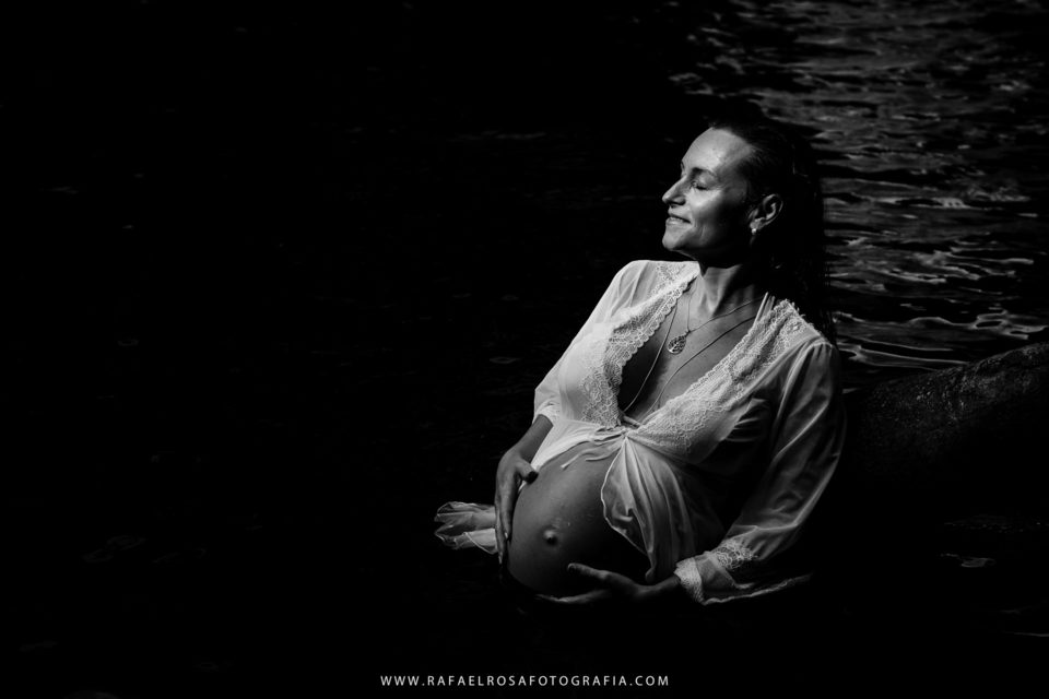 Ensaio Gestante - Gi, Giu e Pi - Esperando a Lele | Cascata do Garapiá - RS