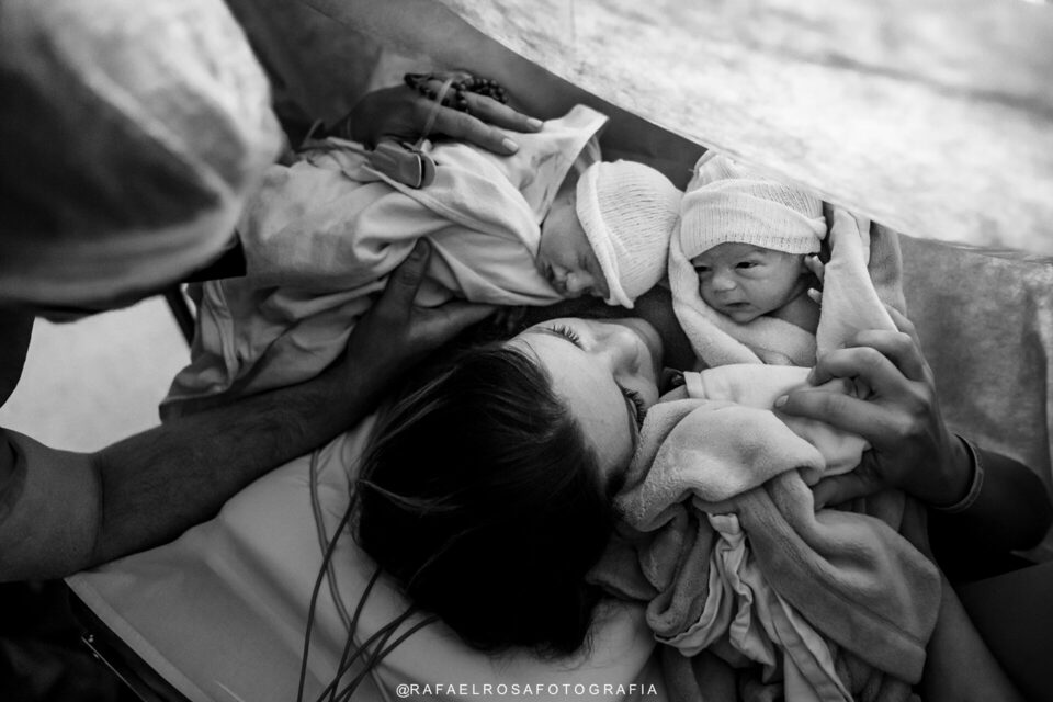 Nascimento José Miguel e Maria Cecília - Gemelar | HOSPITAL MÃE DE DEUS - PORTO ALEGRE