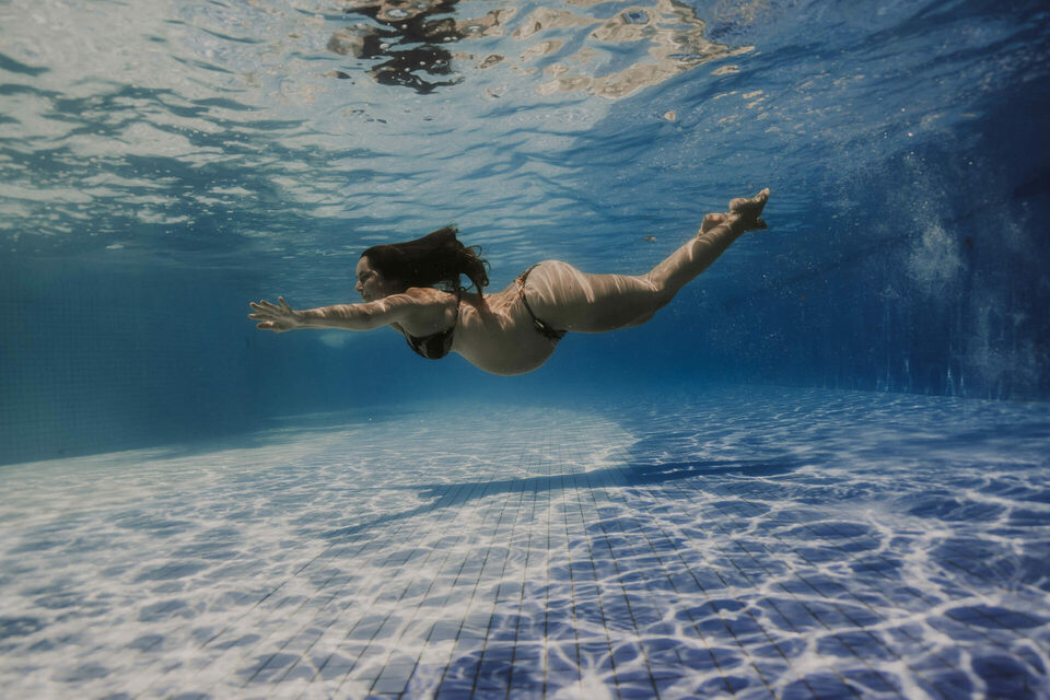 ENSAIO GESTANTE NA PISCINA - LUCIANA E GUSTAVO - ESPERANDO O RODRIGO | PORTO ALEGRE - RS